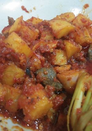 Foto resep Sambel kentang dan ati ayam