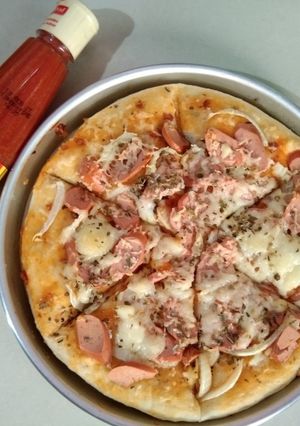 Foto resep Pizza Homemade ala Mama micha.