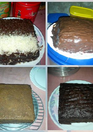 Foto resep Eggless Cake Pepaya n Coklat Ekonomis - No Oven