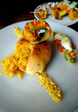 ফুলকপির পর্দা পোলাও ও ফুলকপির কাবাব (foolkopir parda polau o foolkopir kabab recipe in Bengali) রেসিপির প্রধান ছবি