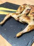 Codorniz a la plancha con su majado