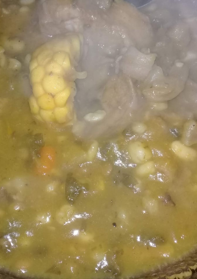 Una foto de Locro del 9 de Julio a la leña ¡!Viva la patria!!💙💙