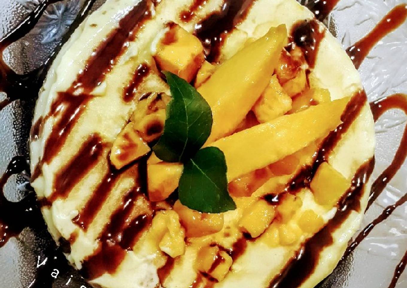 Chocolate Mango Cheesecake