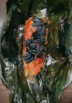 Foto resep Pepes Ikan Pisang-pisang Bakar