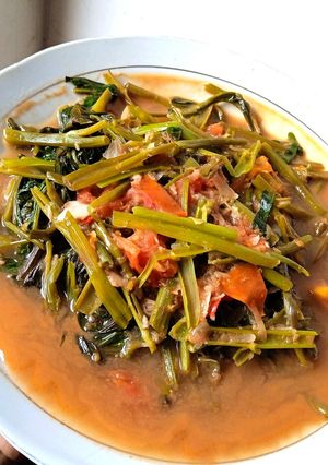 Foto resep Cah kangkung ala restoran