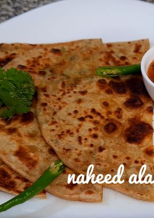 A picture of Broccoli Paratha.
