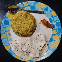 Masala Dalia Khichdi A picture of Masala Dalia Khichdi.