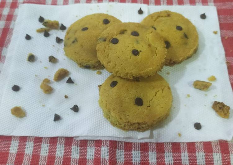 Simple Way to Prepare Award-winning Eggless Chocolate stuffed Cookies