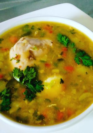 Una foto de Sopa de Pollo