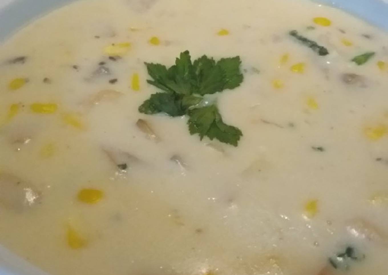 Chicken cream soup
