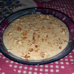 A picture of Almond Rice Kheer.