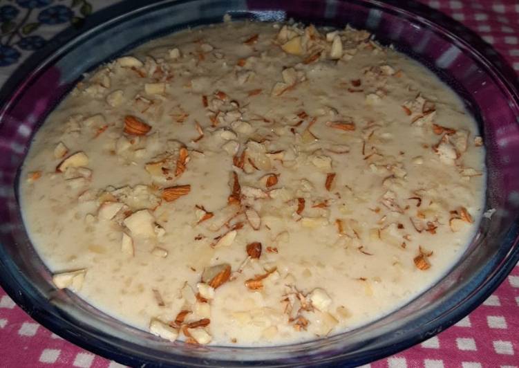 Almond Rice Kheer