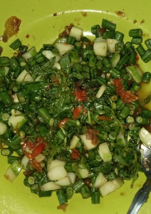 Foto resep 15. Pencok Kacang Panjang