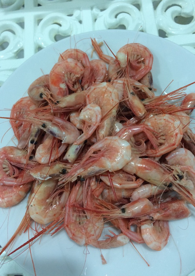 Una foto de Quisquillas hervidas