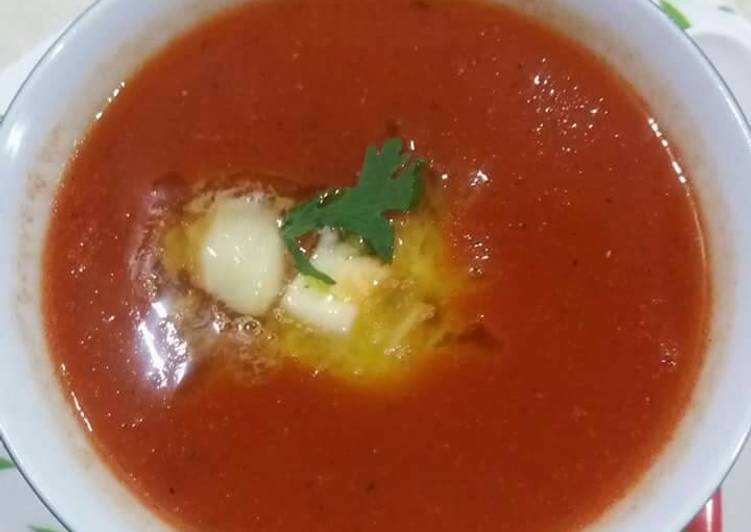 Delicious Tomato carrot soup