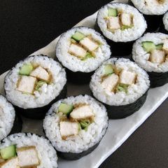 A picture of Crispy Chicken ‘Katsu’ Sushi Rolls.