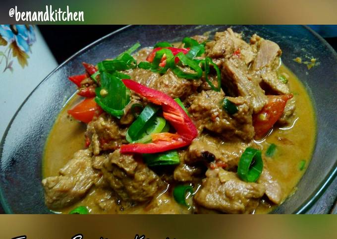 Tongseng Rendang Kambing