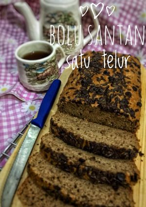 Foto resep Bolu santan “satu telur”