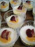 Puding susu buah