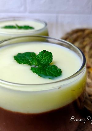 Foto resep Puding chocolatos with vla vanilla