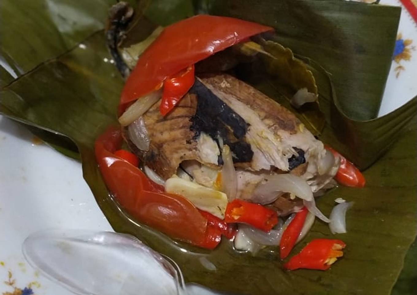 Pepes ikan cue ala Nita Chan