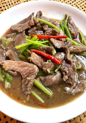 รูปของ เนื้อผัดน้ำมันหอย