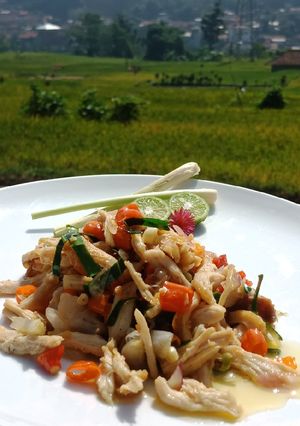 Foto resep Ayam suir sambal matah