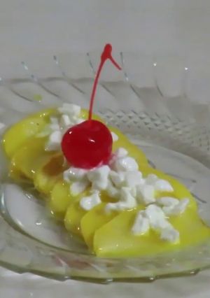 Una foto de Manzana al rompope