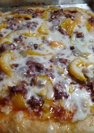 Foto resep Pizza Bolognese