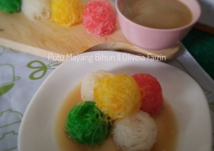 Resep @GURIH Putu Mayang Bihun menu kue harian
