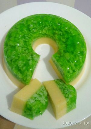 Foto resep Puding Lumut Blue Band Ekonomis