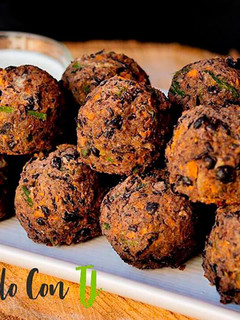 Una foto de Albóndigas Veganas