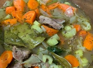 Foto resep Sup daging thyme