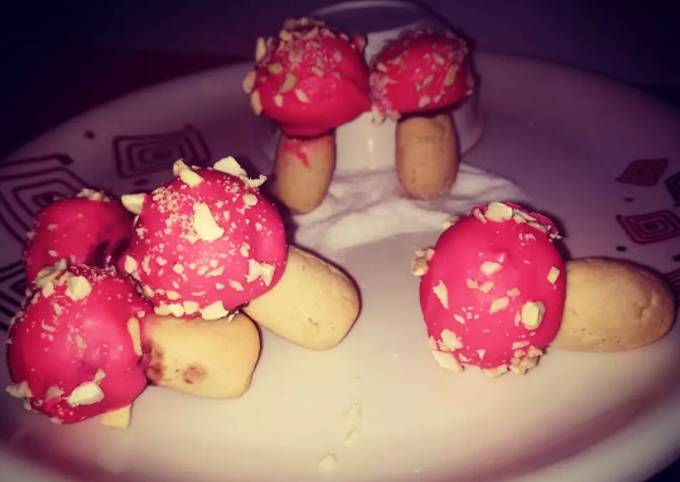 Recipe of Favorite Chocolatey Mushroom cookies