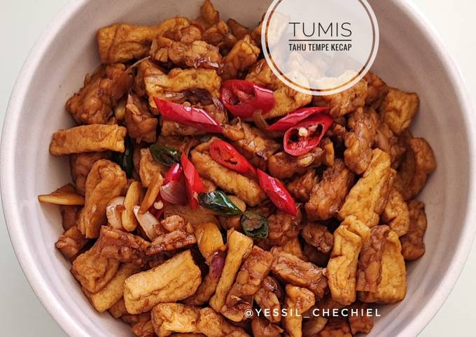 Resep Tumis Tahu Tempe Kecap Oleh Yessil Chechiel Cookpad