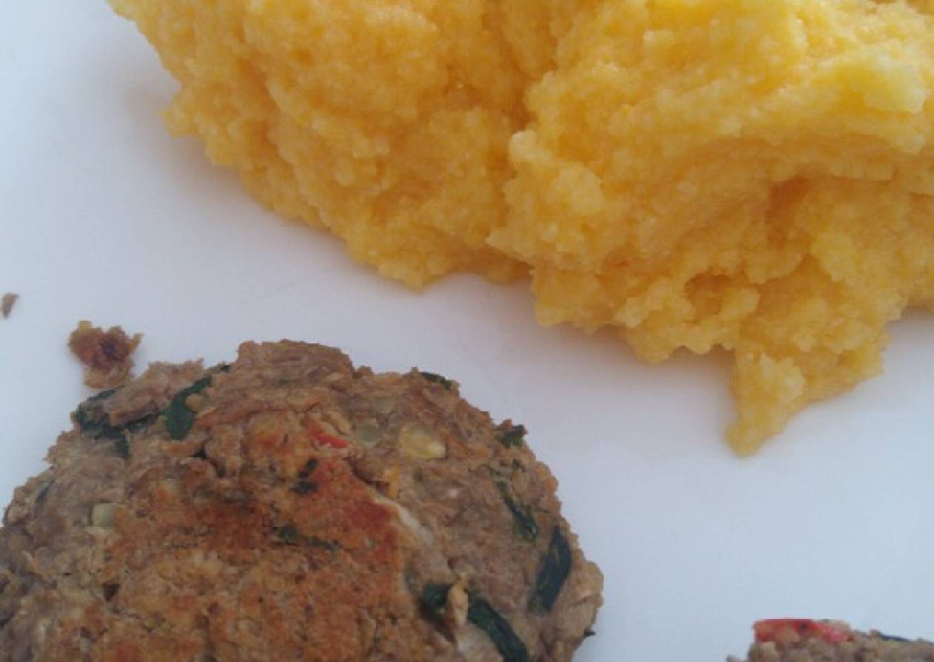 Patys de lenteja, con verduritas, avena, semillas, sin huevo