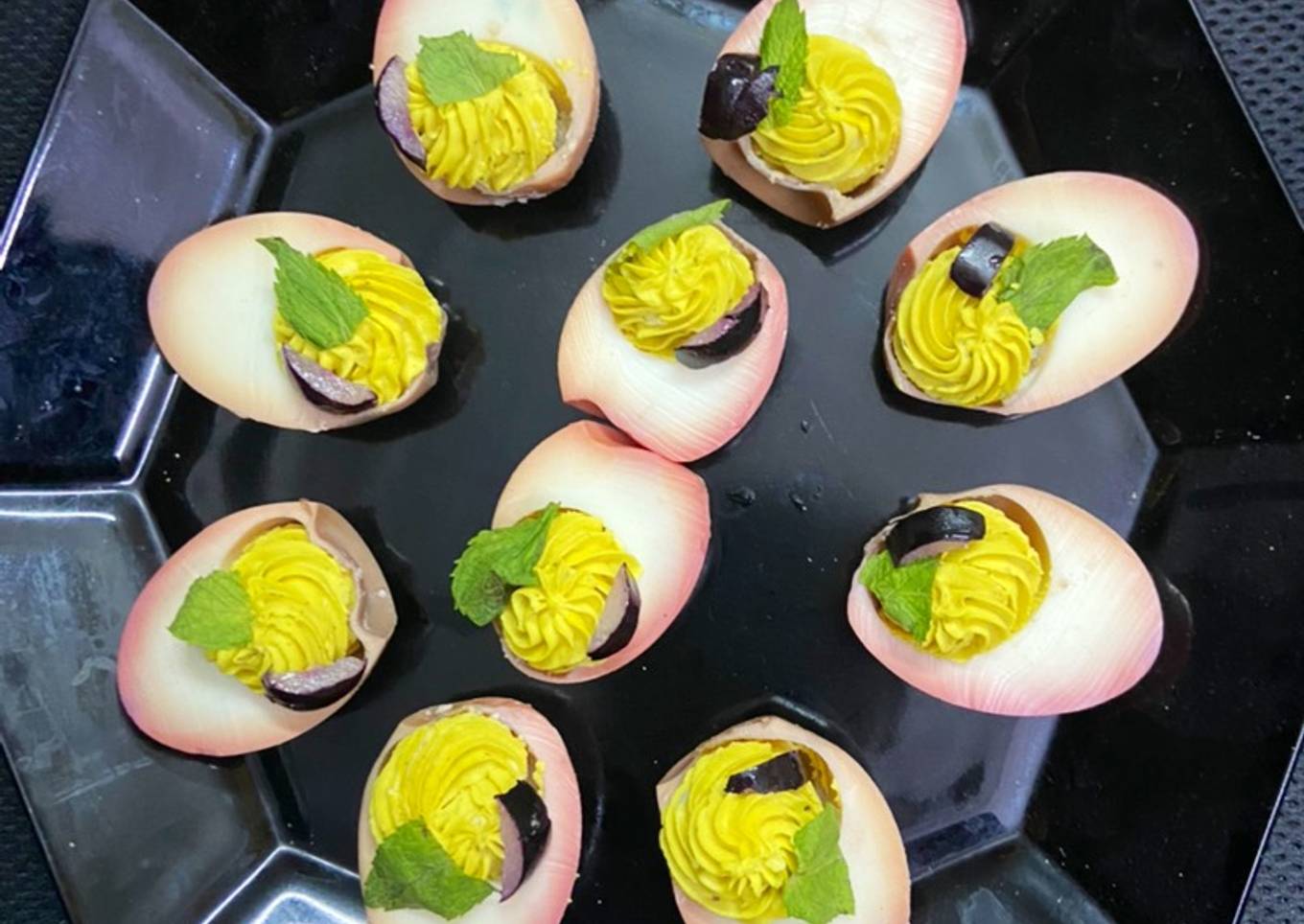 Devilled eggs