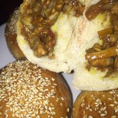 A picture of Chicken buns.