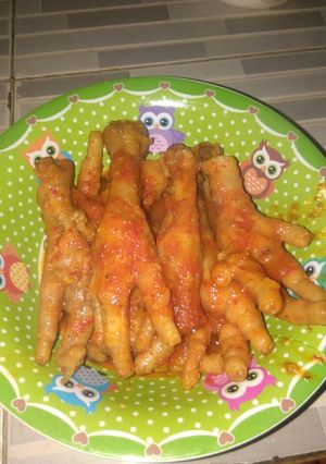 Foto resep Ceker pedas endul