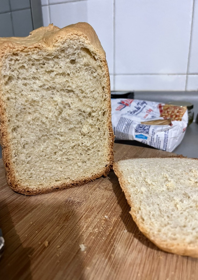 Una foto de Pan de caja blanco para panificadora Hamilton Beach
