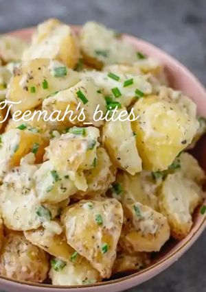 A picture of Simple potatoes salad.