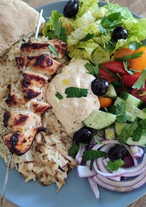 Une photo de Poulet shish-taouk