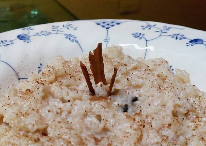 Arroz con leche Peruano Receta de María Romero- Cookpad