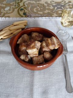 Una foto de Costillas fritas