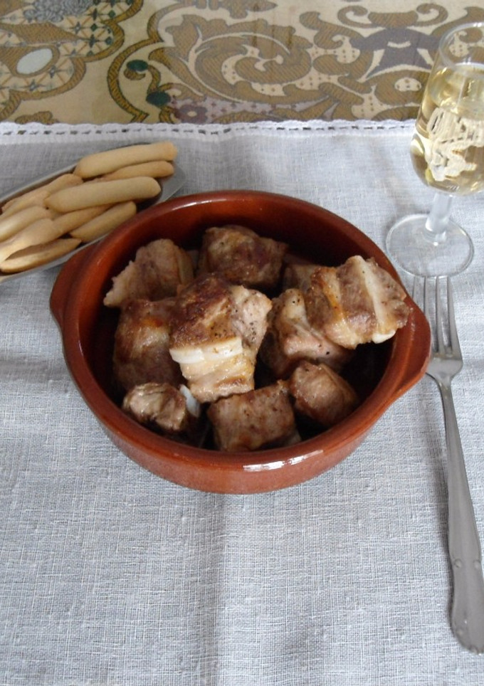 Una foto de Costillas fritas