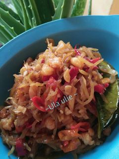 Foto resep Tumis pepaya muda pedas