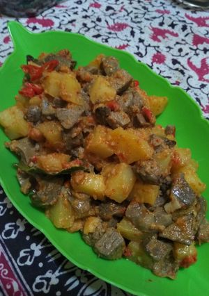 Foto resep Balado Kentang Ati