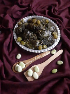 عکسی از دستور دلمه شوید باقالی