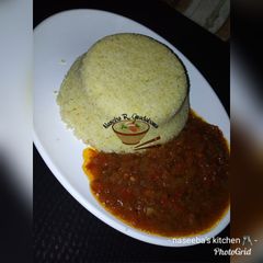 A picture of Da wuwar couscous wara wara.