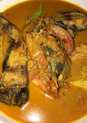 Foto resep Ikan Pari Asap Masak Santan Pedas